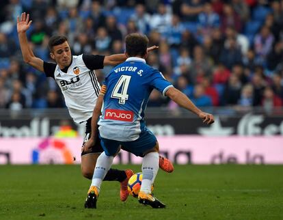 El Espanyol se enfrenta al Valencia en la jornada 12 de la Liga Santander