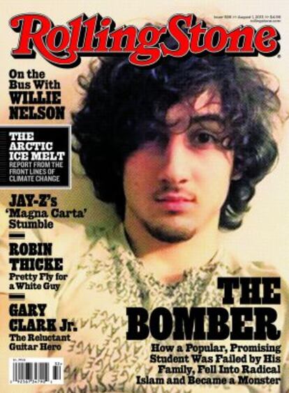 Portada del número de agosto de la revista Rolling Stone.