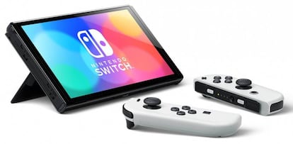 Nueva Nintendo Switch OLED.