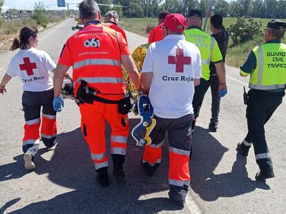 El dispositivo sanitario de la Junta atiende a 50 personas por accidente de tráfico durante el Gran Premio de Motociclismo en Jerez.