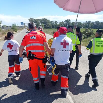 El dispositivo sanitario de la Junta atiende a 50 personas por accidente de tráfico durante el Gran Premio de Motociclismo en Jerez.