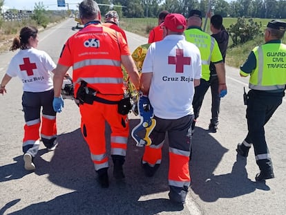 El dispositivo sanitario de la Junta atiende a 50 personas por accidente de tráfico durante el Gran Premio de Motociclismo en Jerez.