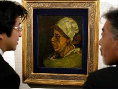 <i>Retrato de una mujer campesina,</i> de Van Gogh.