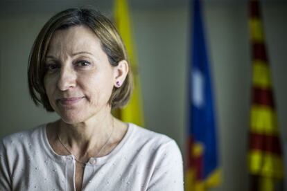 Carme Forcadell, presidenta de la Asamblea Nacional Catalana.