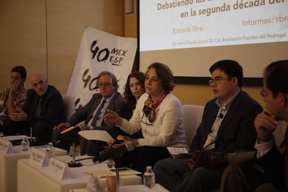 Aspecto general de la Reunión hispano-mexicana de ciencias sociales y humanidades.