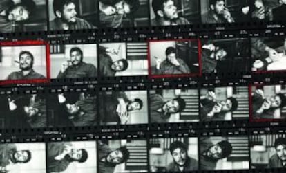 Una de las imágenes de la exposición 'Magnum. Contact Sheets', en la galería C/O, en Berlín.