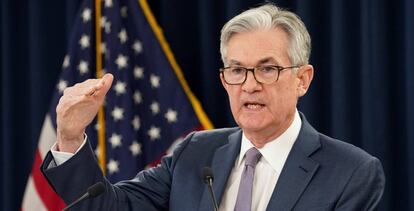 El presidente de la Fed, Jerome Powell. 