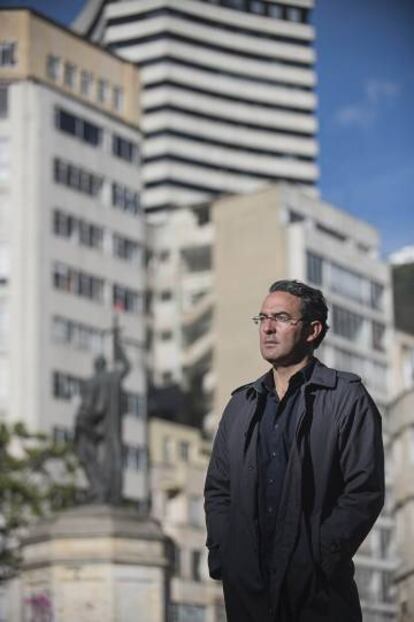 El escritor colombiano Juan Gabriel Vásquez.