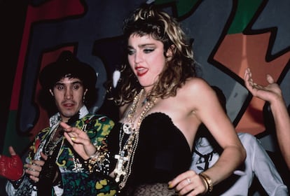 Madonna en el 'Virgin Tour' (1985).