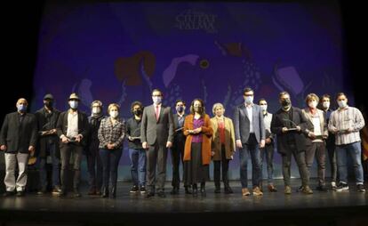 Premiats a l'última edició dels premis Ciutat de Palma.