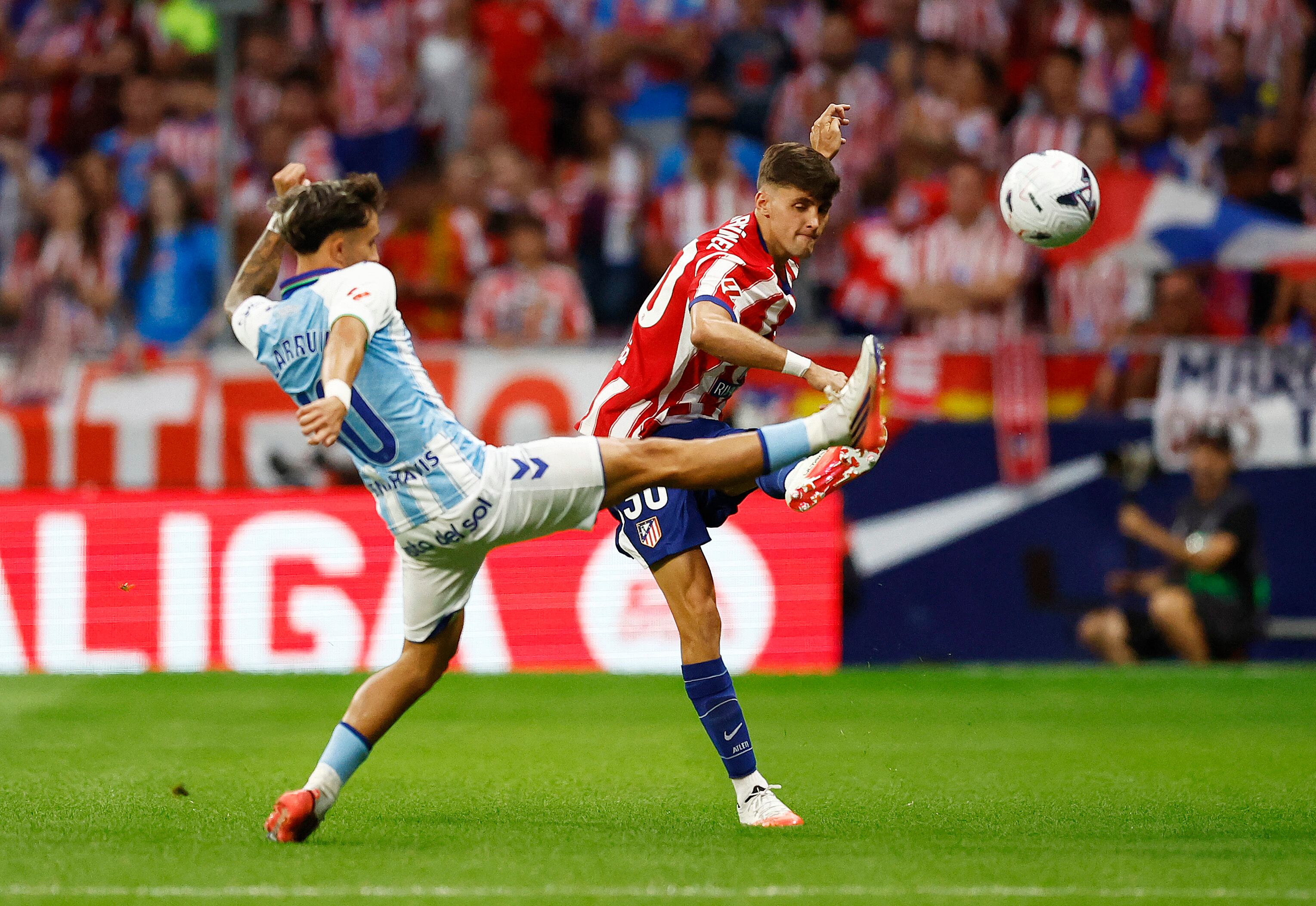 Atlético de Madrid - Málaga en directo | Máxima igualdad en la primera mitad