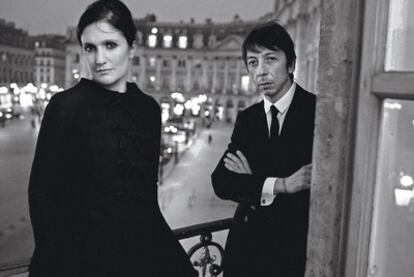 Los diseñadores de Valentino, Maria Grazia Chiuri y Pier Paolo Piccioli.