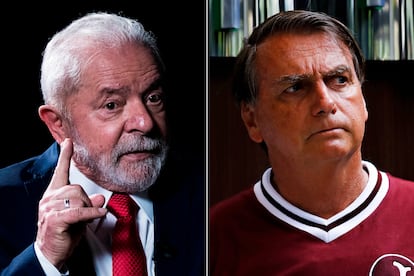 El expresidente brasileño Lula da Silva y el actual presidente del país, Jair Bolsonaro