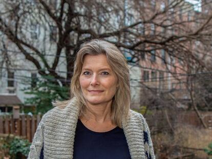 Jennifer Egan en su casa de Brooklyn, Nueva York, el pasado 23 de enero.