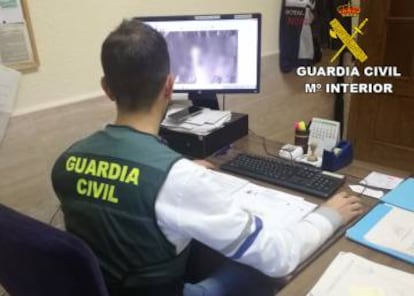 Un guardia civil, en una imagen de archivo.