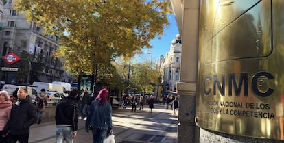 Sede de la CNMC en Madrid.