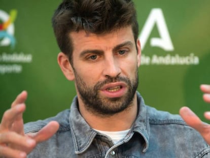 El jugador de fútbol del FC Barcelona, Gerard Piqué, también presidente y fundador de Kosmos.