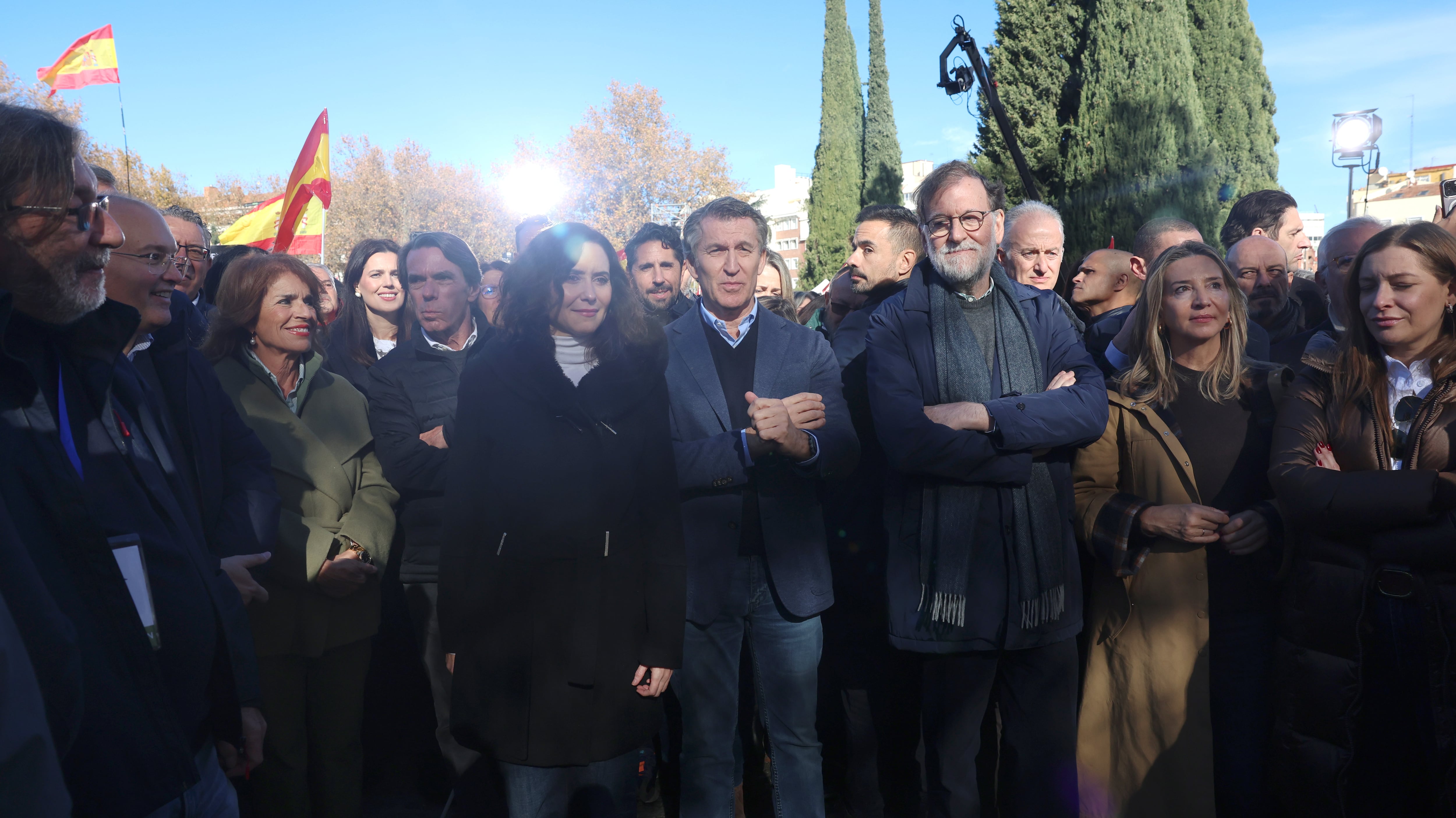 Última hora de la concentración del PP en Madrid, en directo | Feijóo, en la concentración del PP: “El sanchismo está en la cárcel y tiene que salir del Gobierno”