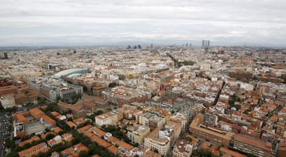 Madrid visto desde Torrespaña.