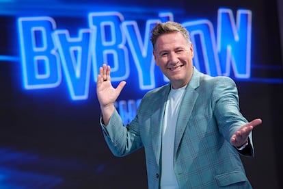 Carlos Latre, en el plató de 'Babylon Show', en una imagen cedida por Mediaset.