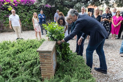 Aitana Más, Ximo Puig y Héctor Illueca