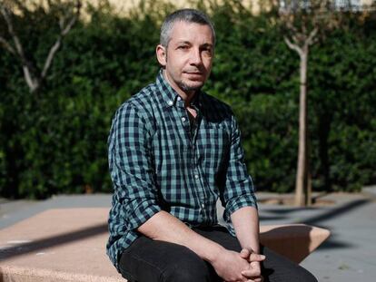 Carlos Vega, en El Prat de Llobregat este domingo.