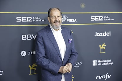 El actor Josep María Pou, antes de la gala de los premios.