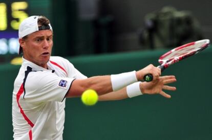 Hewitt, durante el partido.