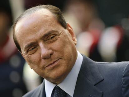 El ex primer ministro italiano Silvio Berlusconi.