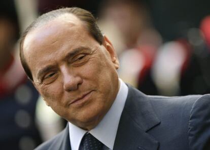 El ex primer ministro italiano Silvio Berlusconi.