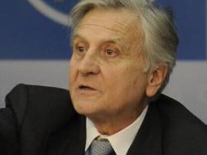 El presidente del BCE, Jean Claude Trichet