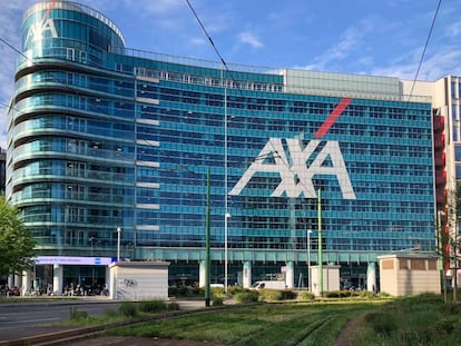 Sede de la compañía de seguros Axa en Milán (Italia). GETTY IMAGES