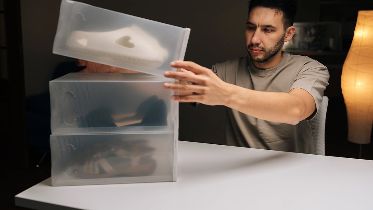 Plegable, apilable y con ventilación: el organizador de zapatos que se adapta a cualquier espacio