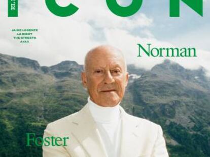 Norman Foster, un maestro de la arquitectura en la portada de ICON