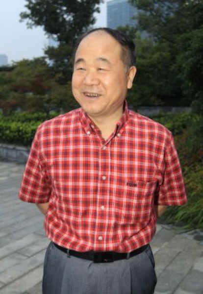El escritor chino Mo Yan.