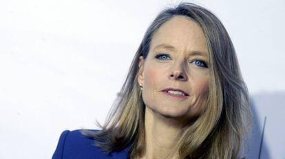 Jodie Foster en el festival de cine de Tribeca.