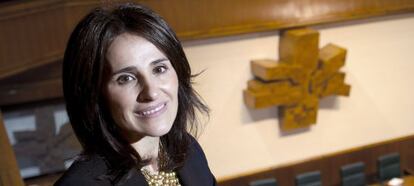 Bakartxo Tejeria, presidenta del Parlamento vasco.