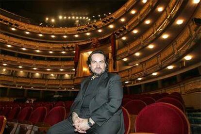 El tenor José Bros, en el Teatro Real de Madrid.