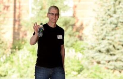 Tim Cook, en Idaho.