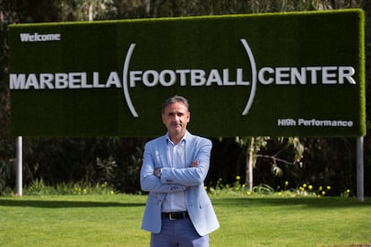 Andrés Roldán, director general del Marbella Football Center.