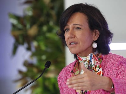 Ana Botín, presidenta de Banco Santander.