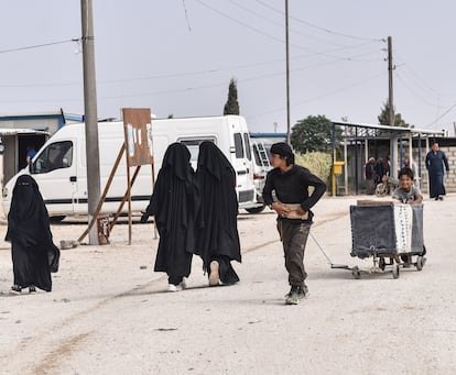 Abdurrahman Aabou Fernández, de 13 años, hijo de la yihadista madrileña Luna Fernández Grande (34 años), ha sido forzado a ingresar en un correccional para "hijos del ISIS". Foto: Cedida por la familia.
 