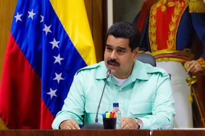 El presidente de Venezuela, Nicolás Maduro.