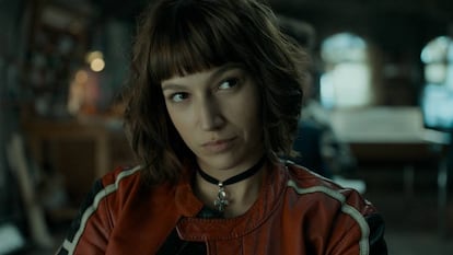 Úrsula Corberó, en una imagen de 'La casa de papel'.