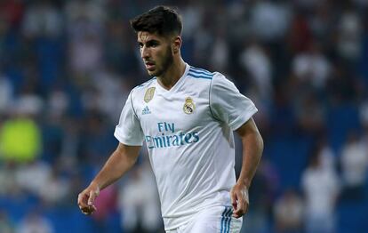 Asensio, en el partido frente al Betis. 