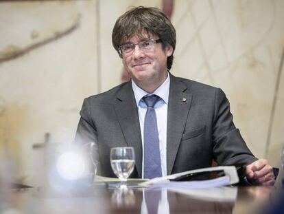 El president de la Generalitat, Carles Puigdemont.