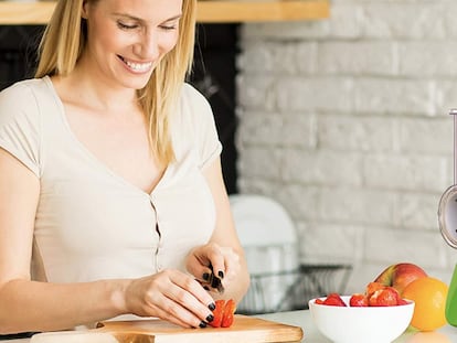 Compacto y con cinco tipos de cuchillas: un rallador de verduras manejable y de fácil limpieza para regalar esta Navidad