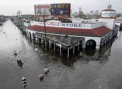 El cambio climático amenaza con hacer más frecuentes los huracanes como el Katrina, que inundó Nueva Orleáns en 2005.