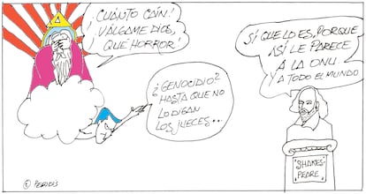 Viñeta de Peridis del 18 de septiembre de 2025