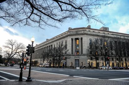 El Departamento de Justicia de Estados Unidos, en Washington.